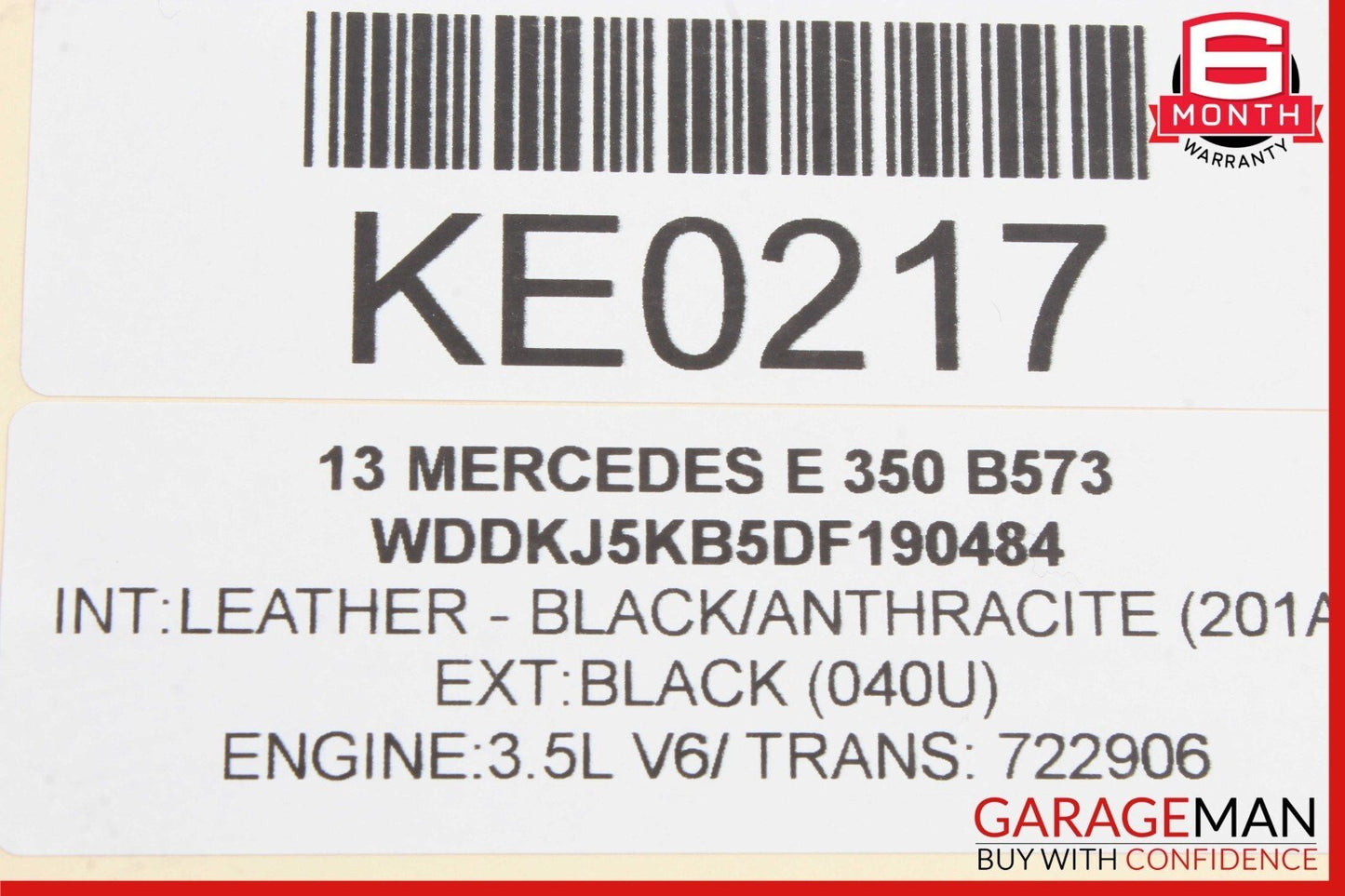 08-20 Mercedes W207 E350 E550 Front Left Side Door Lock Latch Actuator OEM