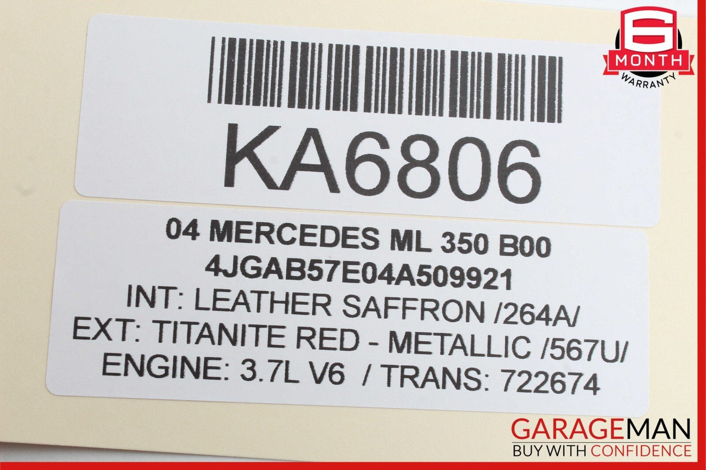 98-05 Mercedes W163 ML350 ML320 Seat Control Module Front Left Or Right OEM