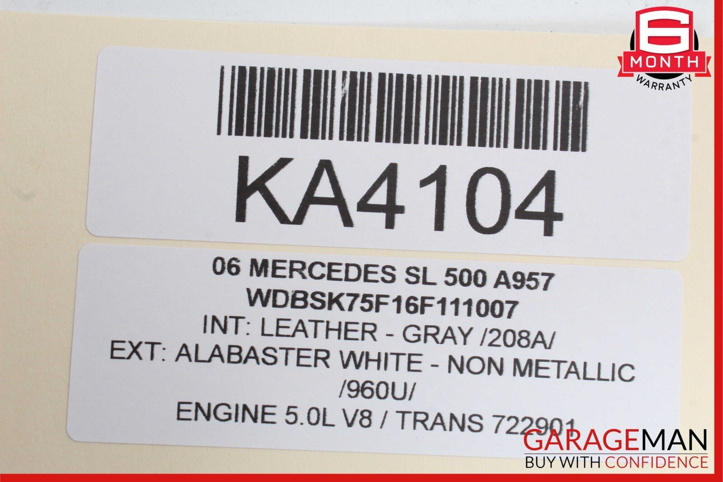 03-08 Mercedes R230 SL500 SL550 Speedometer Odometer Instrument Cluster Gauge