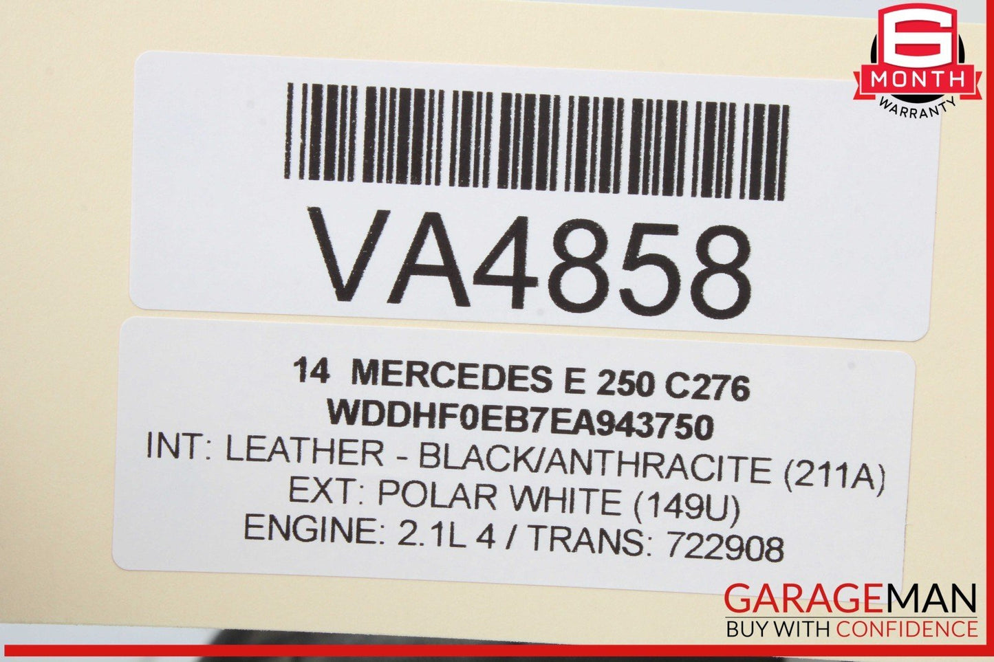 10-16 Mercedes W212 E250 E550 ABS Brake Hydraulic Pump Control Module Unit OEM