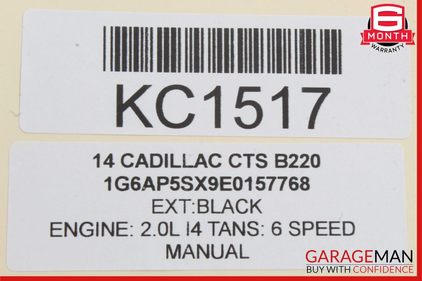 14-19 Cadillac CTS Rear Right Passenger Side Seat Belt Retractor 22988566 OEM