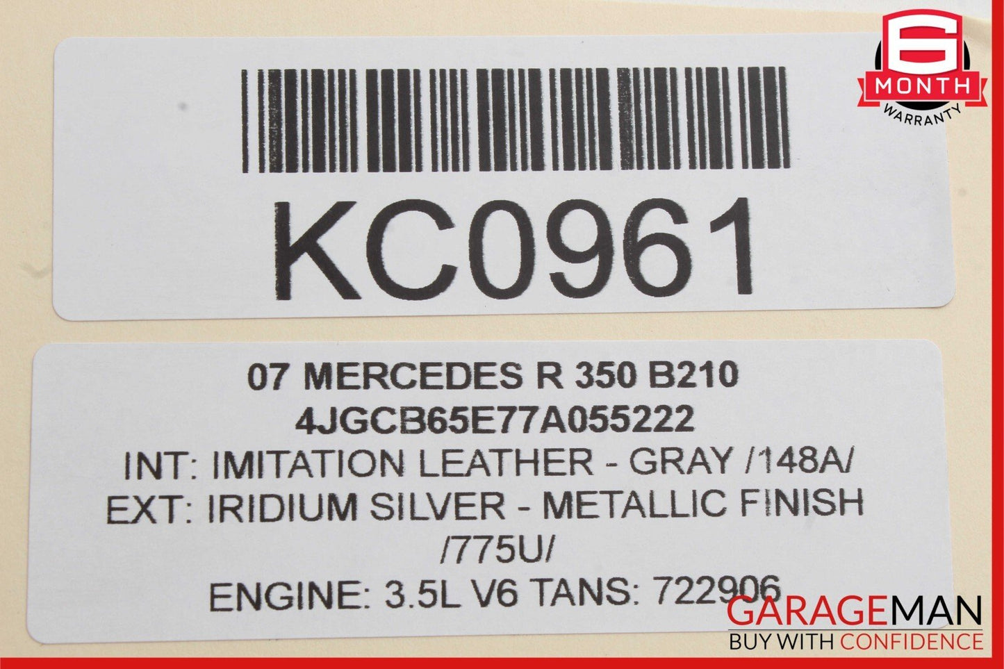 03-13 Mercedes GL450 ML550 CLS500 R350 Front Right Side Seat Controller Module