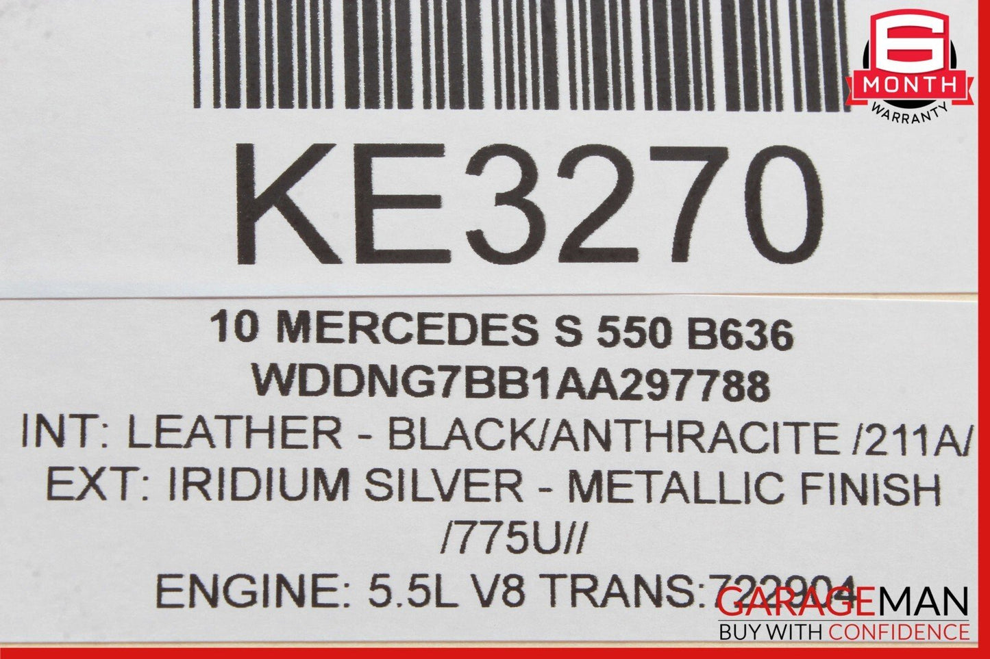 10-13 Mercedes W221 S550 S63 AMG Park Assist Parktornic Sensor Module Control