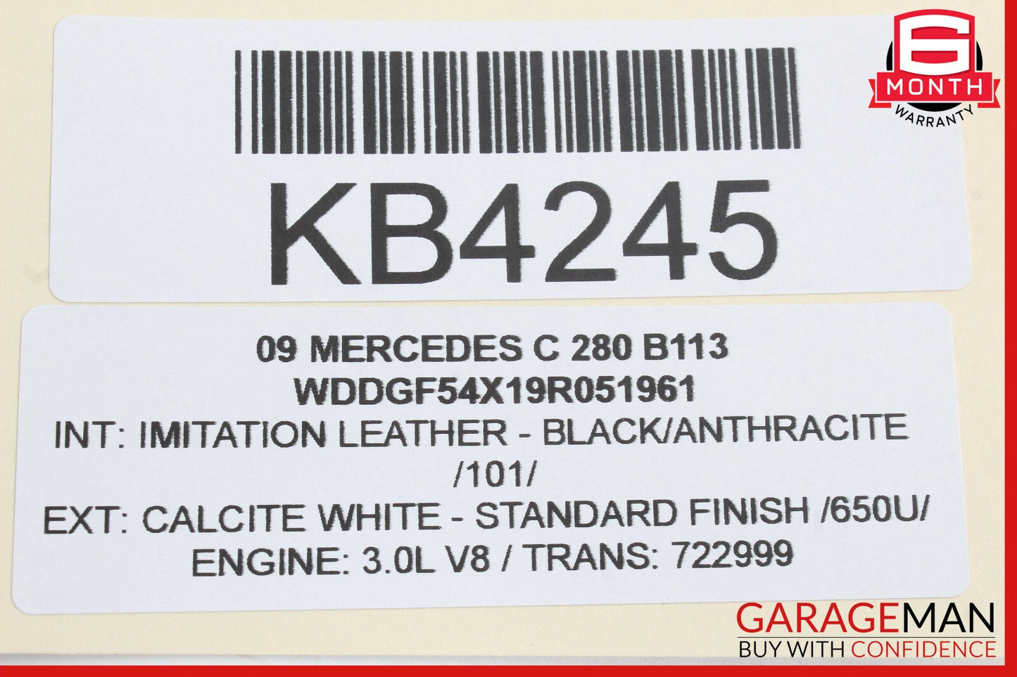 08-18 Mercedes W204 C250 CGI CLS550 Front Door Audio Speaker Logic 7 Set of 2 Pc