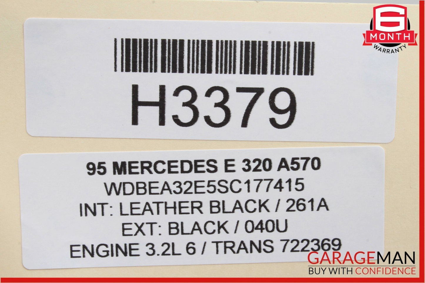 94-02 Mercedes W124 E320 Rear Left / Right Side Suspension Upper Control Arm