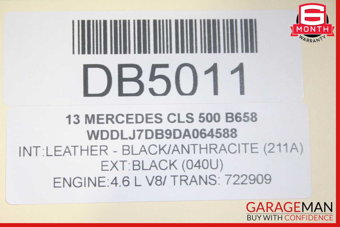12-18 Mercedes W218 CLS400 CLS550 Front Left Side Exterior Door Shell OEM