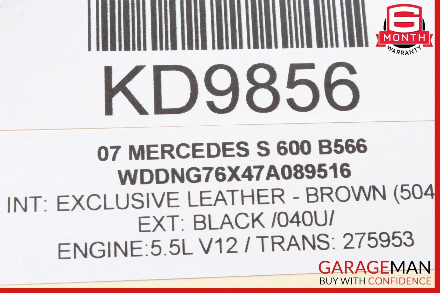 07-10 Mercedes W221 S600 CL600 Speedometer Odometer Instrument Cluster Gauge OEM