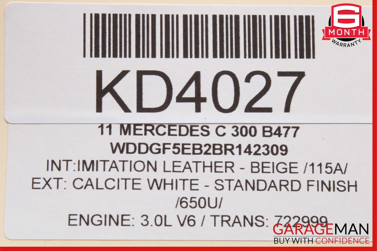 08-14 Mercedes W204 C300 Center Console Ashtray Ash Tray Lighter Compartment