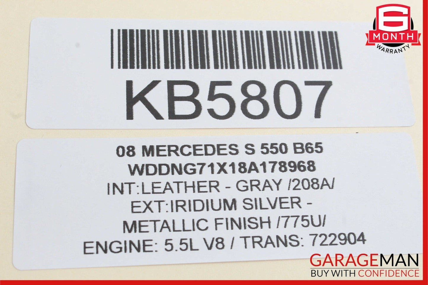 07-13 Mercedes W221 S550 Rear Center Console AC A/C Air Vent Trim Panel Wood OEM