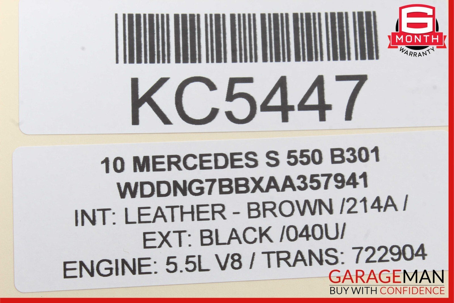 10-13 Mercedes W221 S550 S63 AMG Front Left Side Seatbelt Seat Belt Retractor