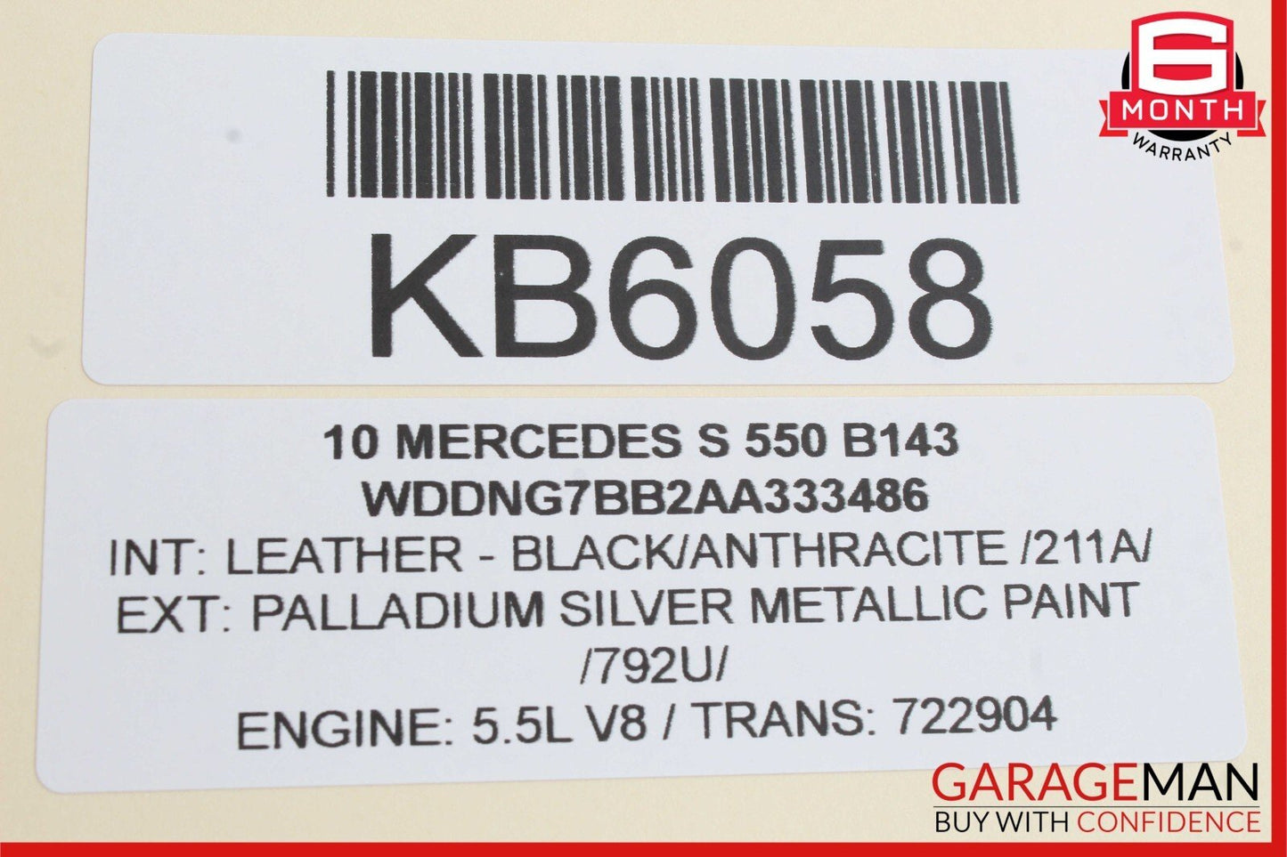 07-13 Mercedes W221 S550 S63 AMG Front Right Door Control Module 2219011100 OEM
