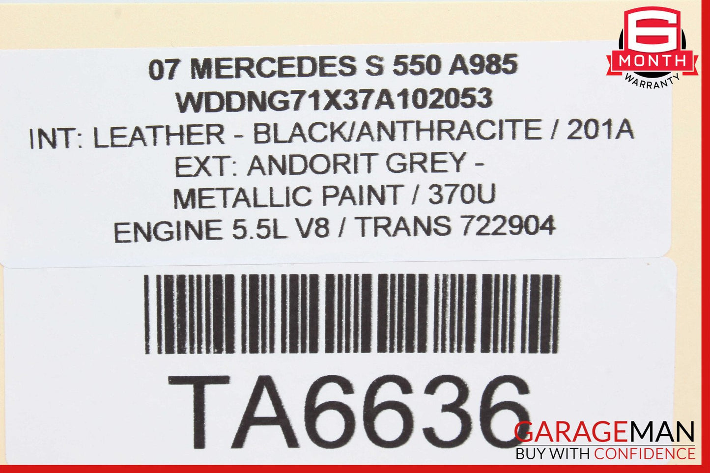 07-09 Mercedes W221 S550 S63 AMG Head Unit Comand CD Navigation 2218705995 OEM