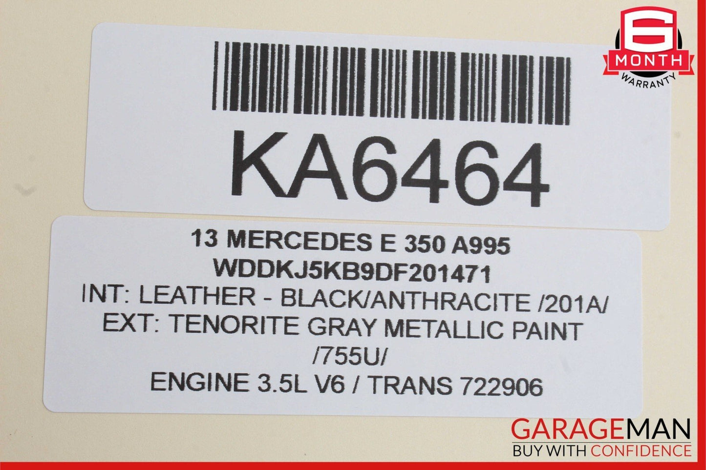 08-20 Mercedes C250 E400 E350 SLK350 Front Left Side Door Lock Latch Actuator