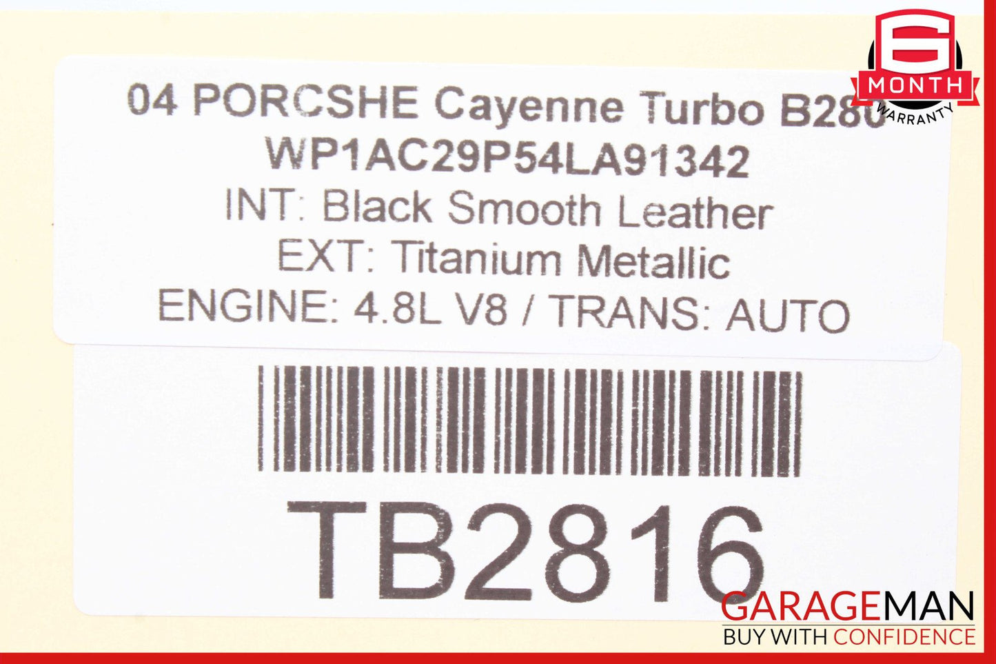 03-06 Porsche Cayenne 955 CD Changer 6 Disk Player 99664514001 OEM