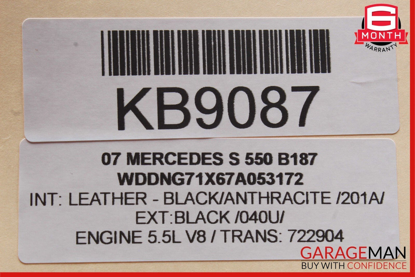 07-13 Mercedes W221 S550 S600 S63 AMG Bluetooth Control Module 2218207485 OEM