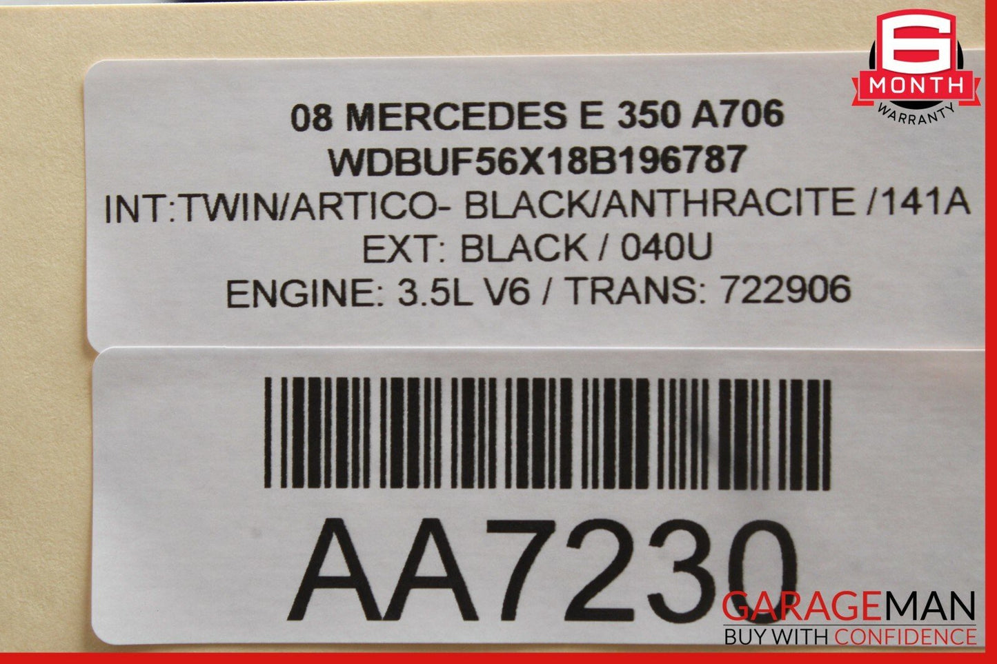 03-08 Mercedes W211 E350 E550 Command Head Unit Navigation Radio CD OEM