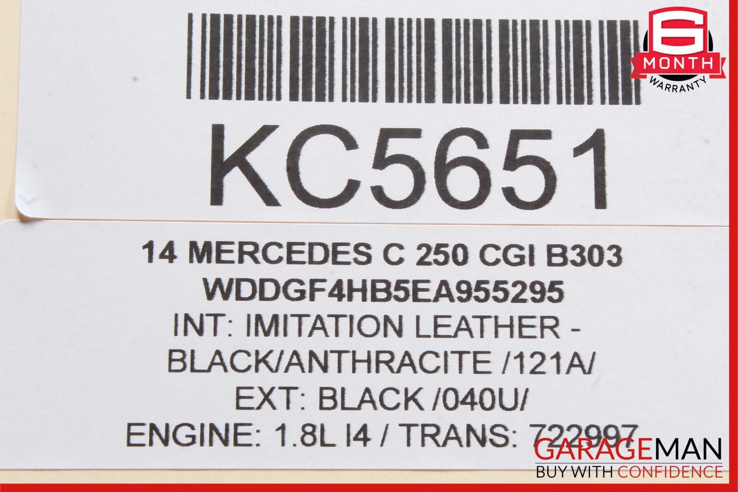08-16 Mercedes GLK350 C250 E400 Rear Right Side Door Window Regulator Motor Unit