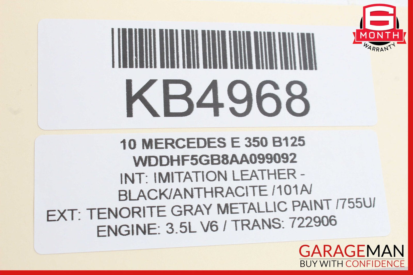 10-13 Mercedes W212 E350 E550 Dashboard Dash AC A/C Air Vent Left Trim OEM