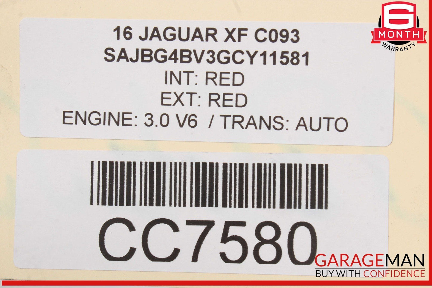 16-20 Jaguar XF Complete Body Wire Wiring Harness Assembly OEM