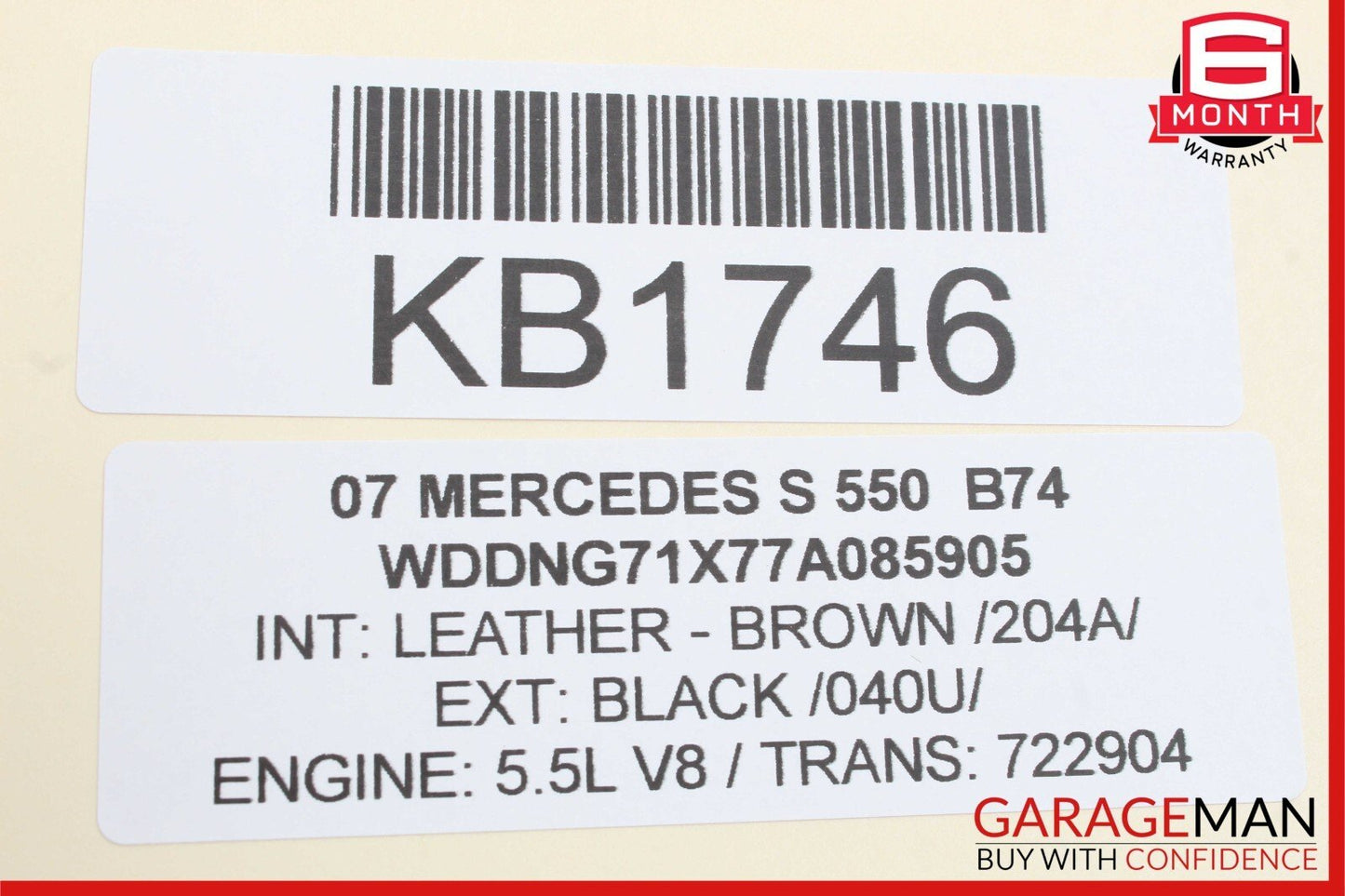 07-13 Mercedes W221 S550 CL550 Cluster Control Switch Module Unit 2218201810 OEM