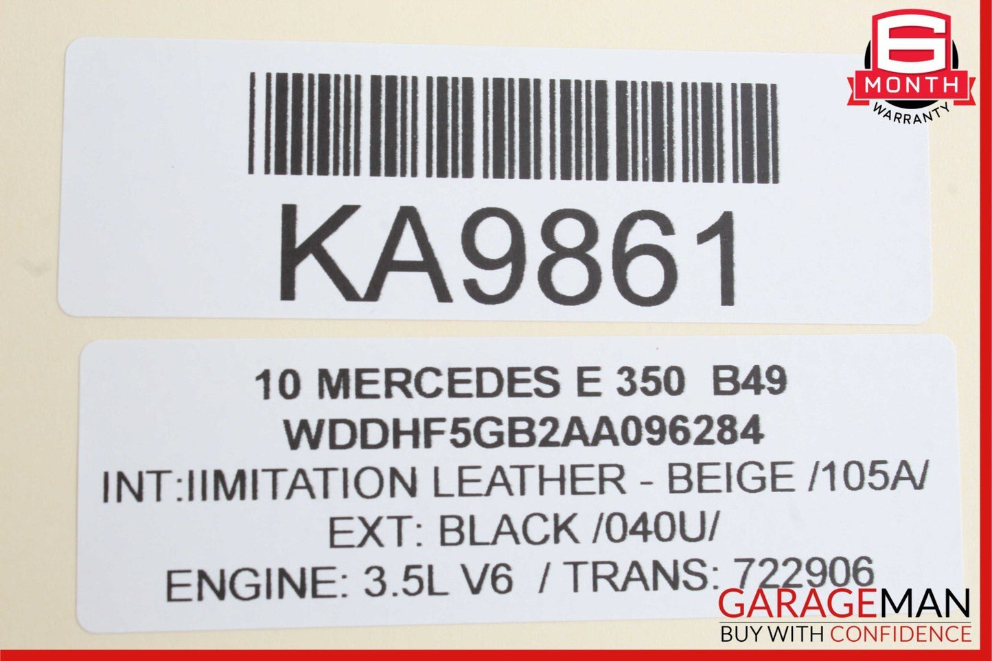 08-17 Mercedes W212 E350 E400 Rear Trunk Lid Latch Lock Actuator Assembly OEM