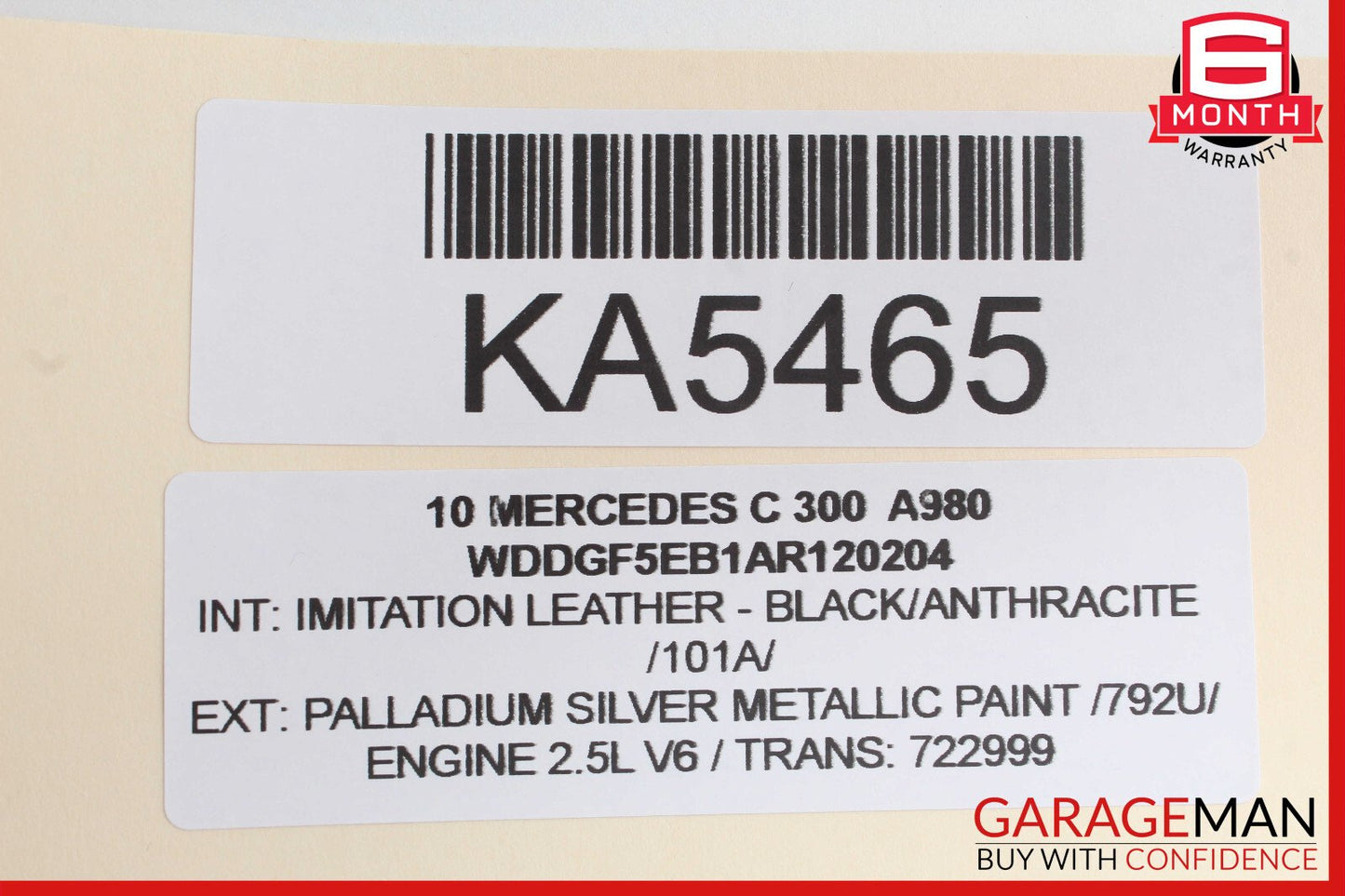 08-11 Mercedes W204 C300 AC A/C Heater Climate Temperature Switch Control Module