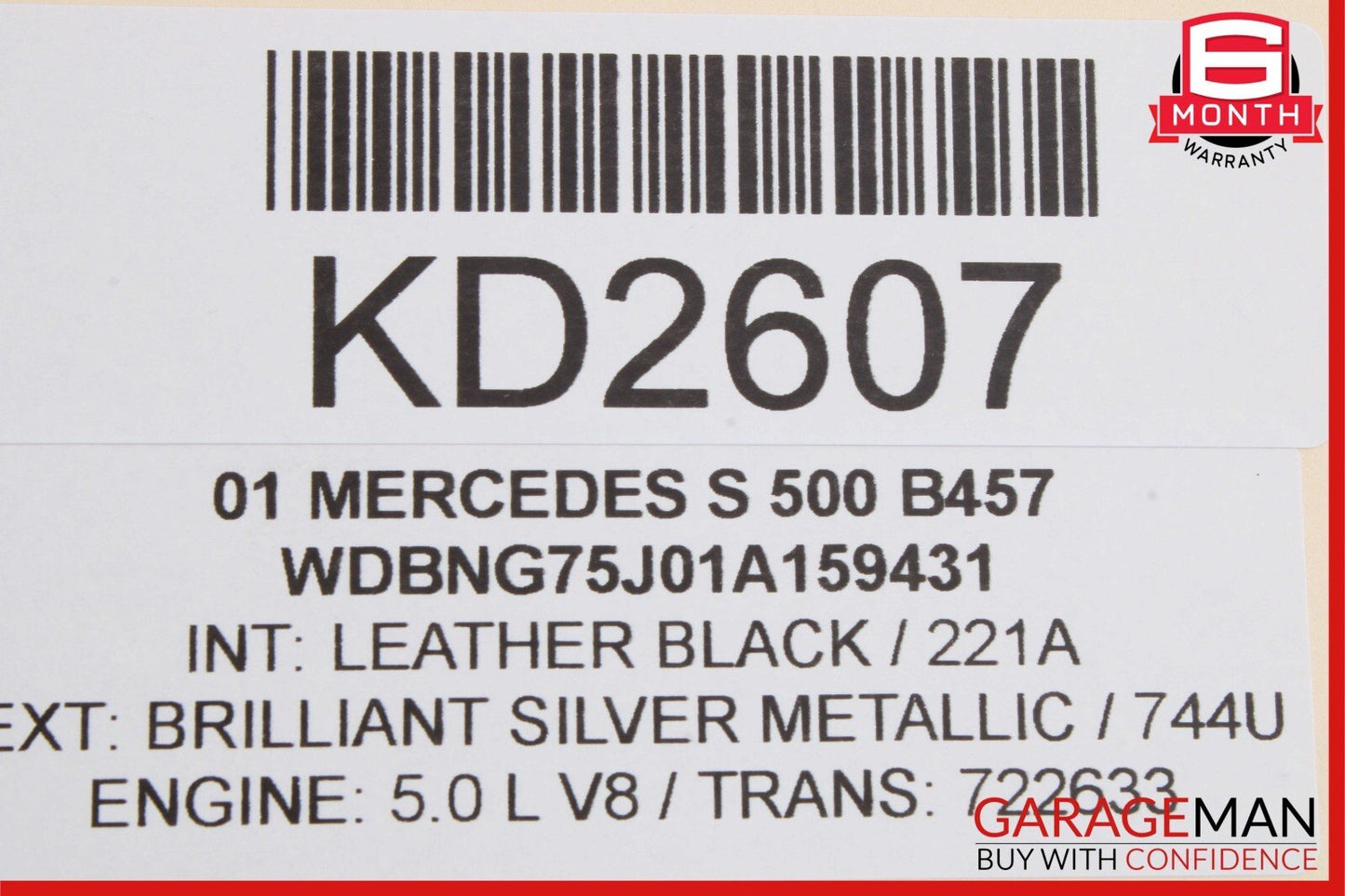 00-06 Mercedes W220 S500 S600 Rear Door Audio Sound Speaker Set of 2 Pc OEM
