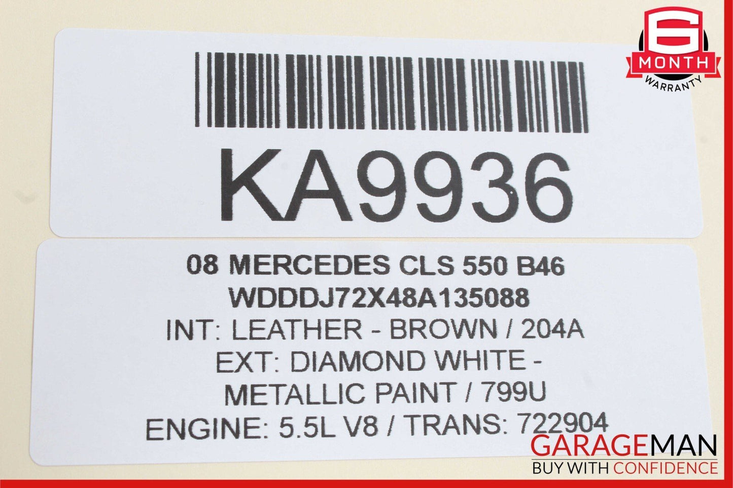 06-11 Mercedes W219 CLS550 Front Right Passenger Side Door Controller Module