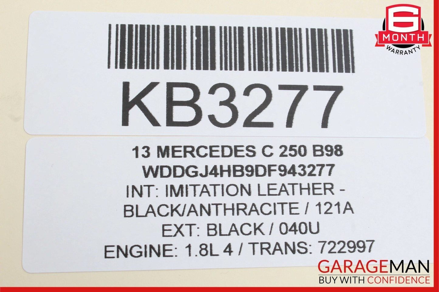 12-14 Mercedes W204 C250 C300 Instrument Speedometer Cluster 2049004309 OEM