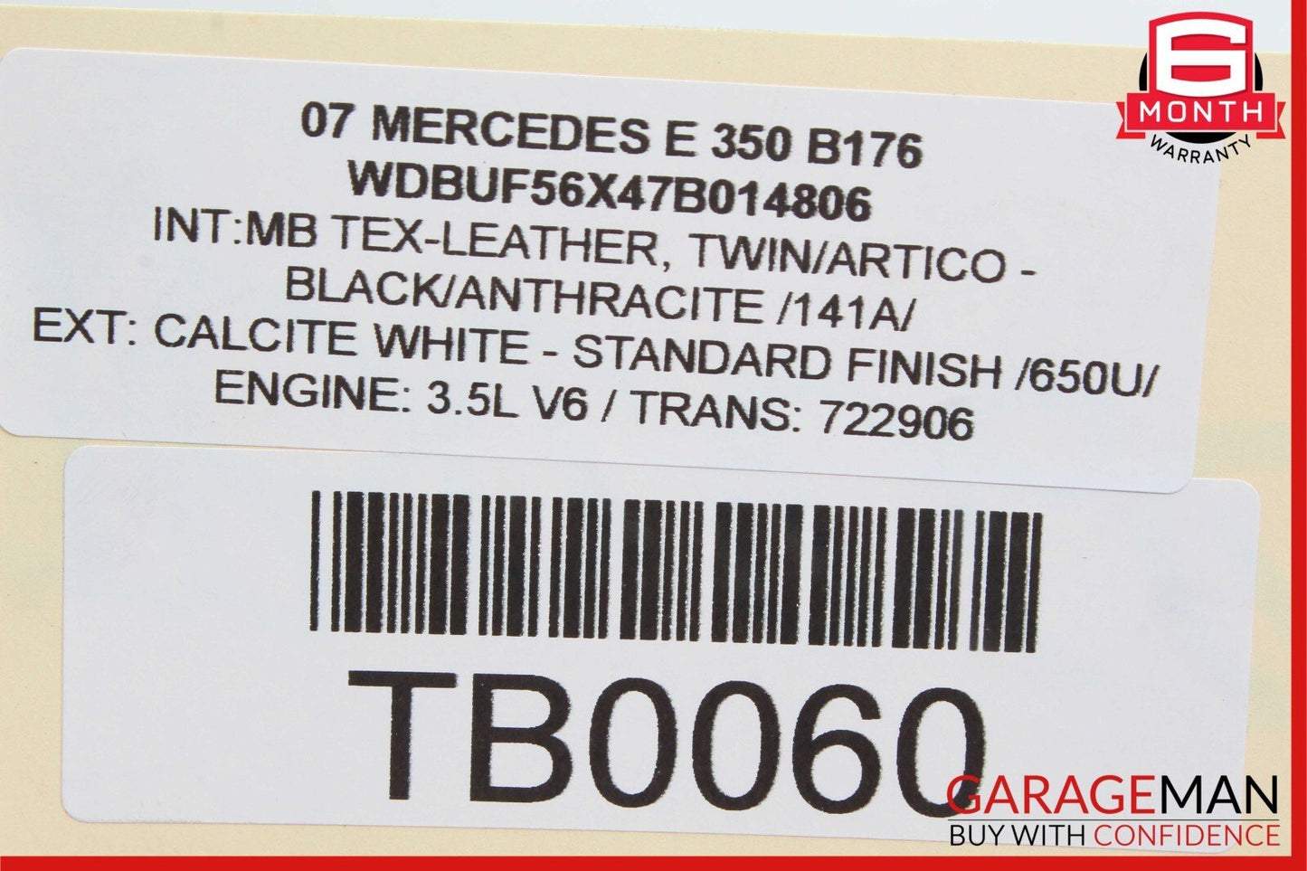 03-11 Mercedes E350 SL500 CLS350 Front Left Side RWD Lower Wishbone Control Arm