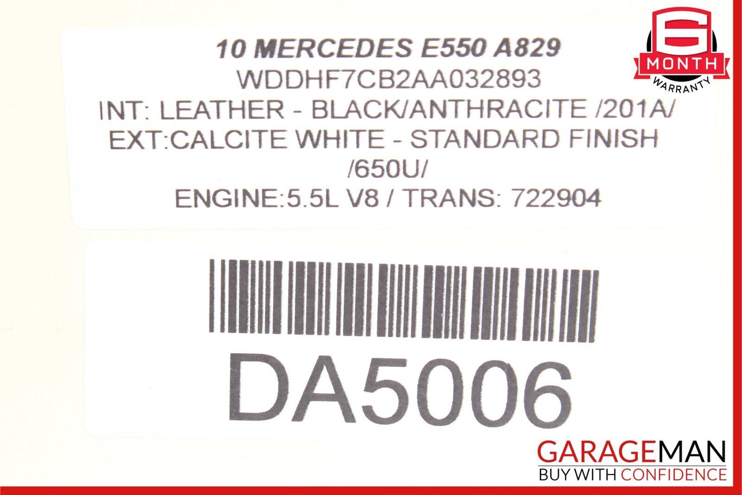 08-16 Mercedes W212 E550 C350 Front Left Driver Side Door Lock Latch Actuator