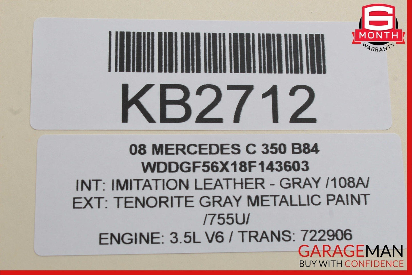 08-15 Mercedes W204 C350 GLK350 Rear Right & Left Door Sound Speakers Set of 2