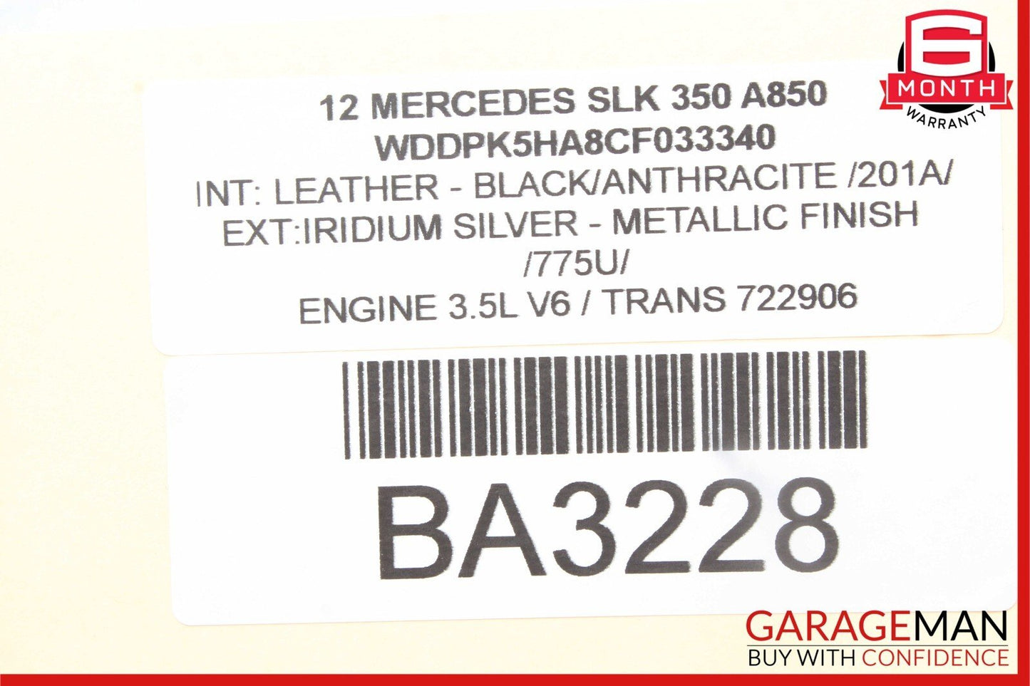12-15 Mercedes SLK350 GLK350 E350 Sirius Satellite Radio Receiver Control Module