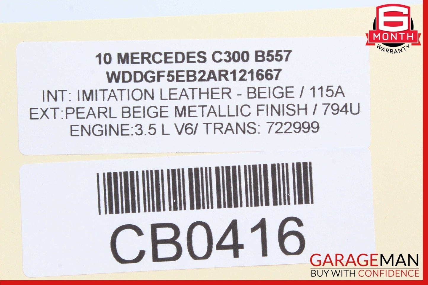 08-11 Mercedes W204 C300 C350 Instrument Speedometer Cluster Gauge OEM