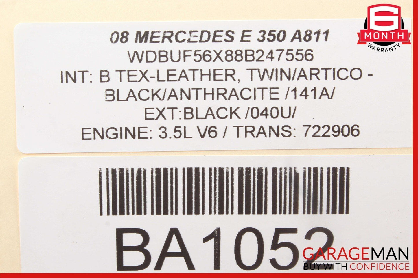 03-09 Mercedes W211 E350 E320 Rear Left Side Door Controller Module Unit OEM