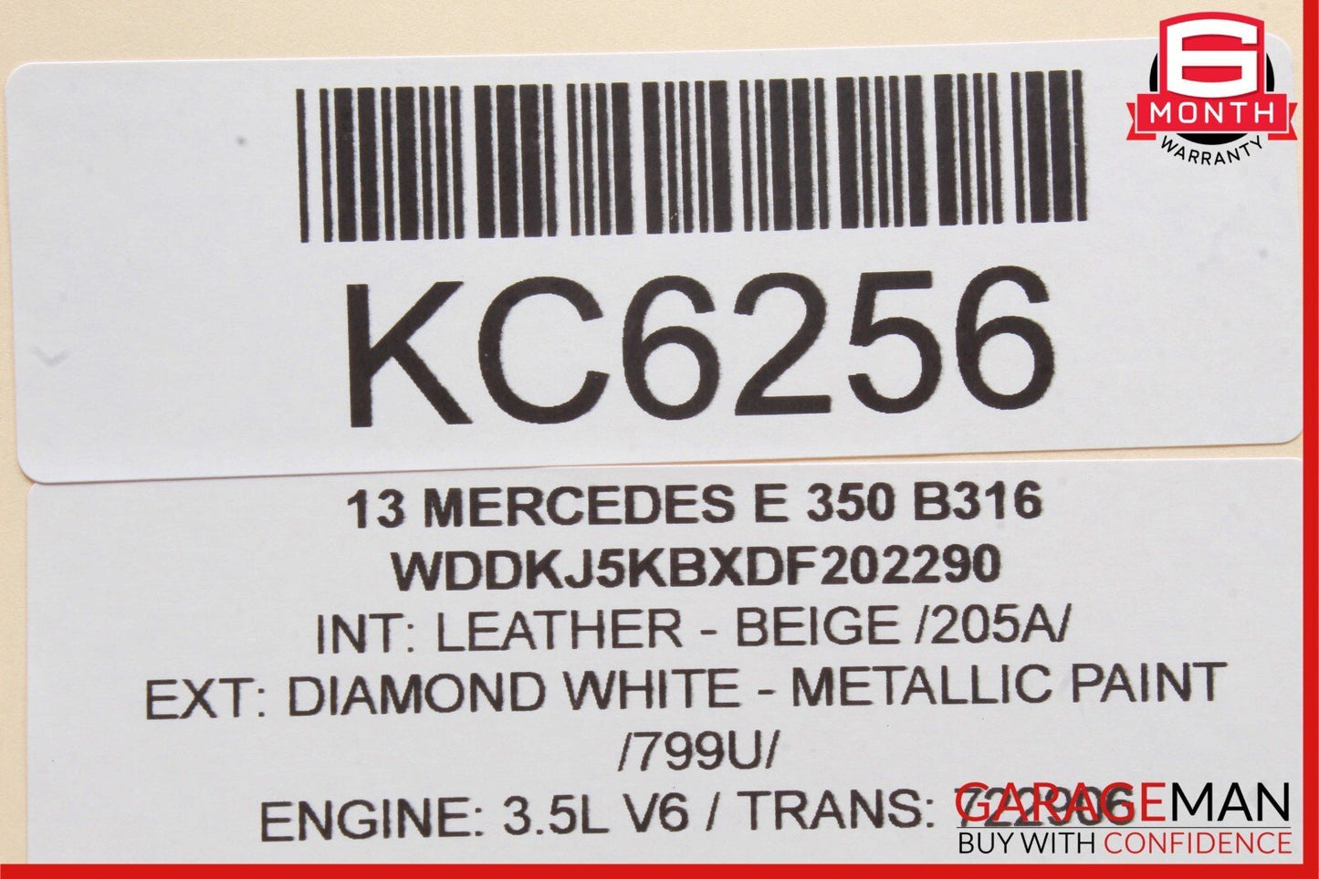 10-13 Mercedes W212 E350 Front Left Door Handle Keyless OEM