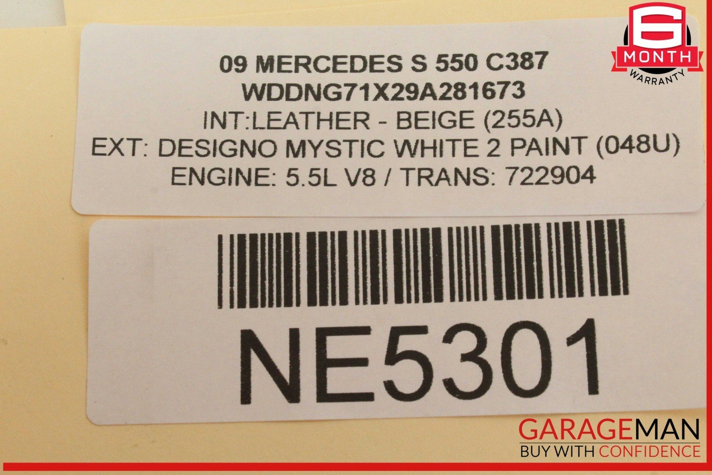 07-13 Mercedes W221 S550 S400 Front Right Side Door Lock Latch Actuator OEM