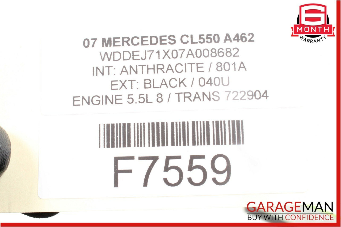 07-13 Mercedes W216 CL550 CL63 AMG Front Left Driver Seat Control Module Unit