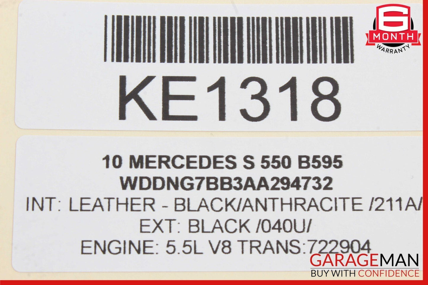 10-13 Mercedes W221 S550 S400 S63 AMG Door Speaker Front Left Driver Side OEM