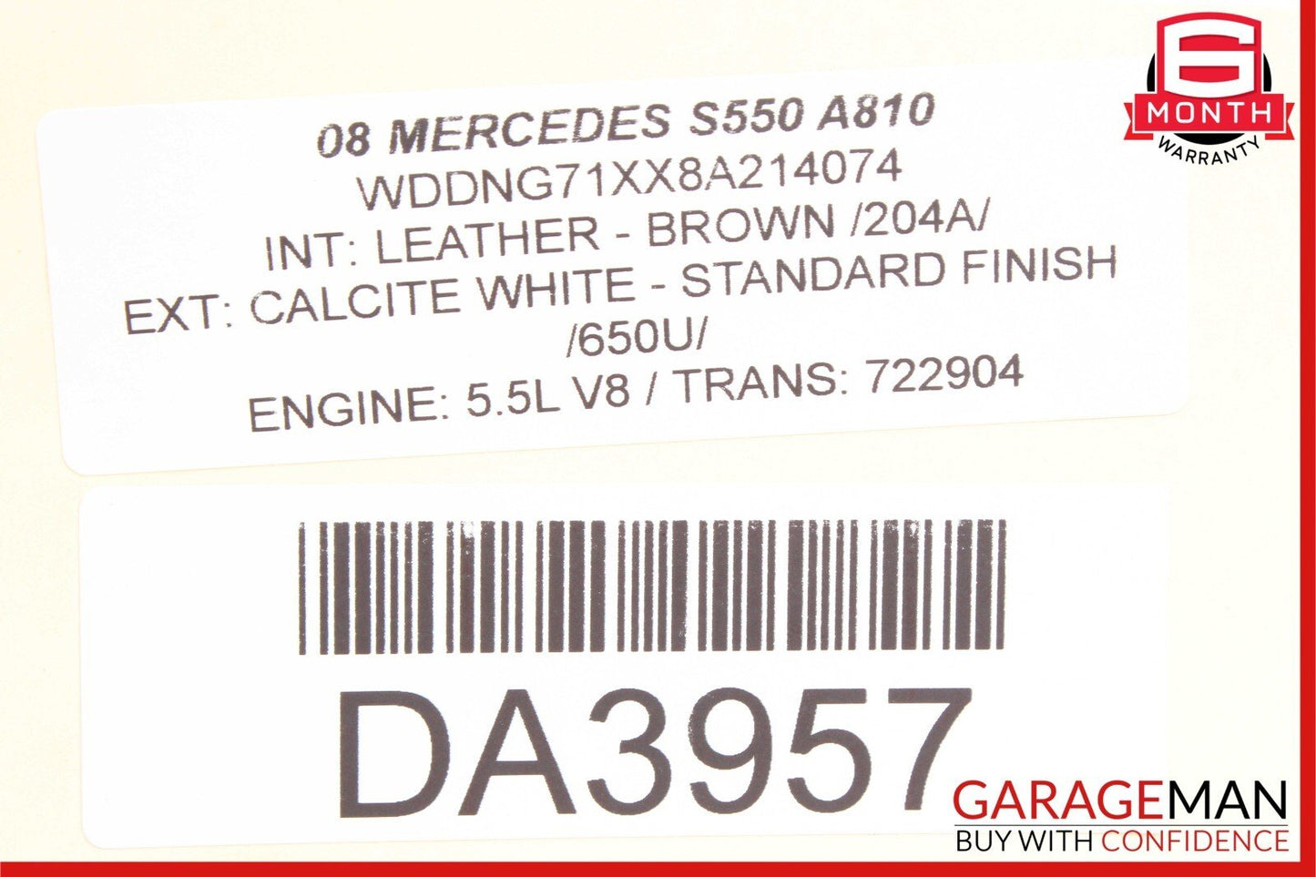 07-13 Mercedes W216 CL550 S550 S63 AMG Dash A/C AC Air Vent Trim Right Side OEM