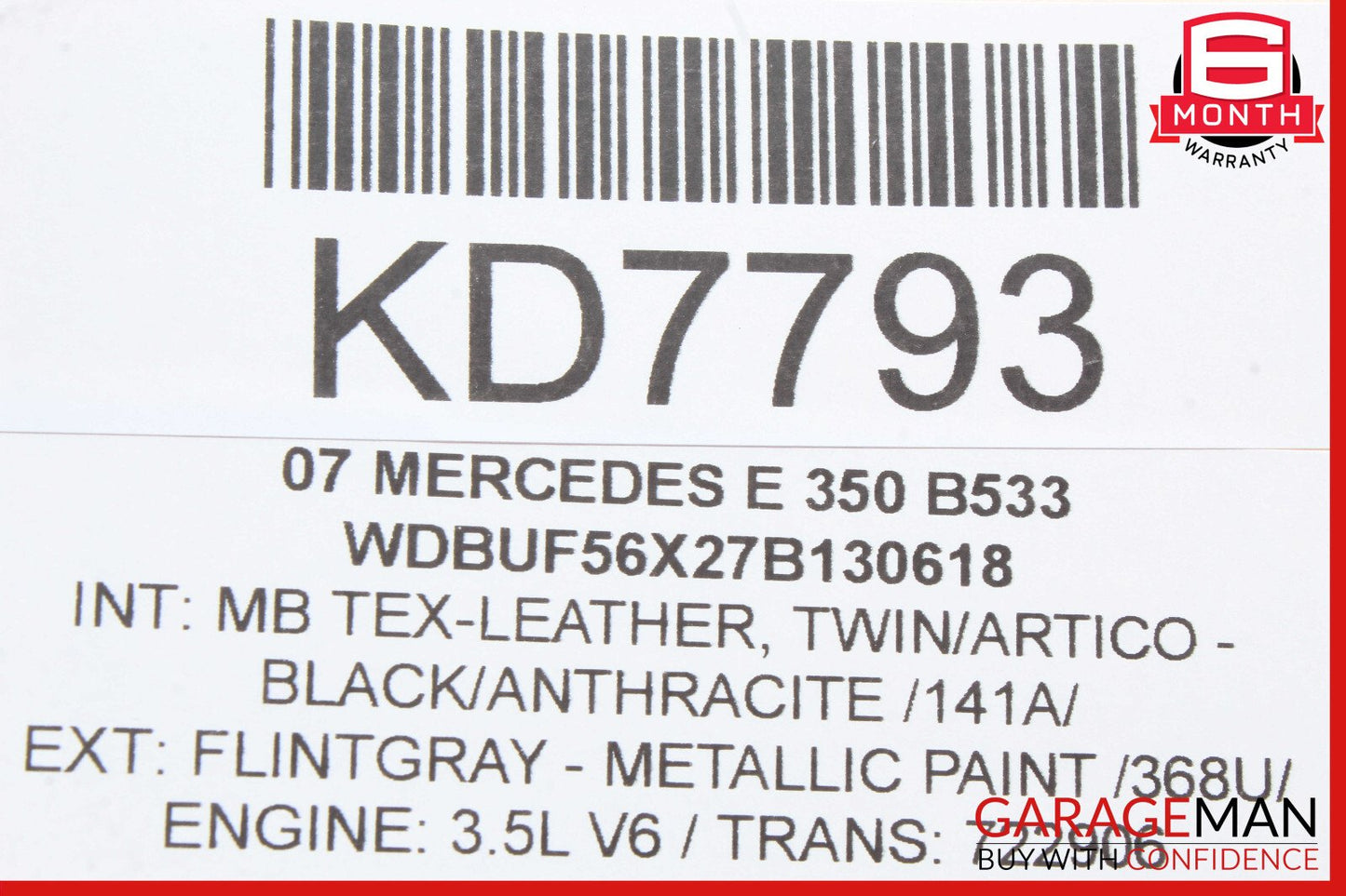 03-09 Mercedes W211 E350 E550 Front Right Passenger Door Control Module OEM