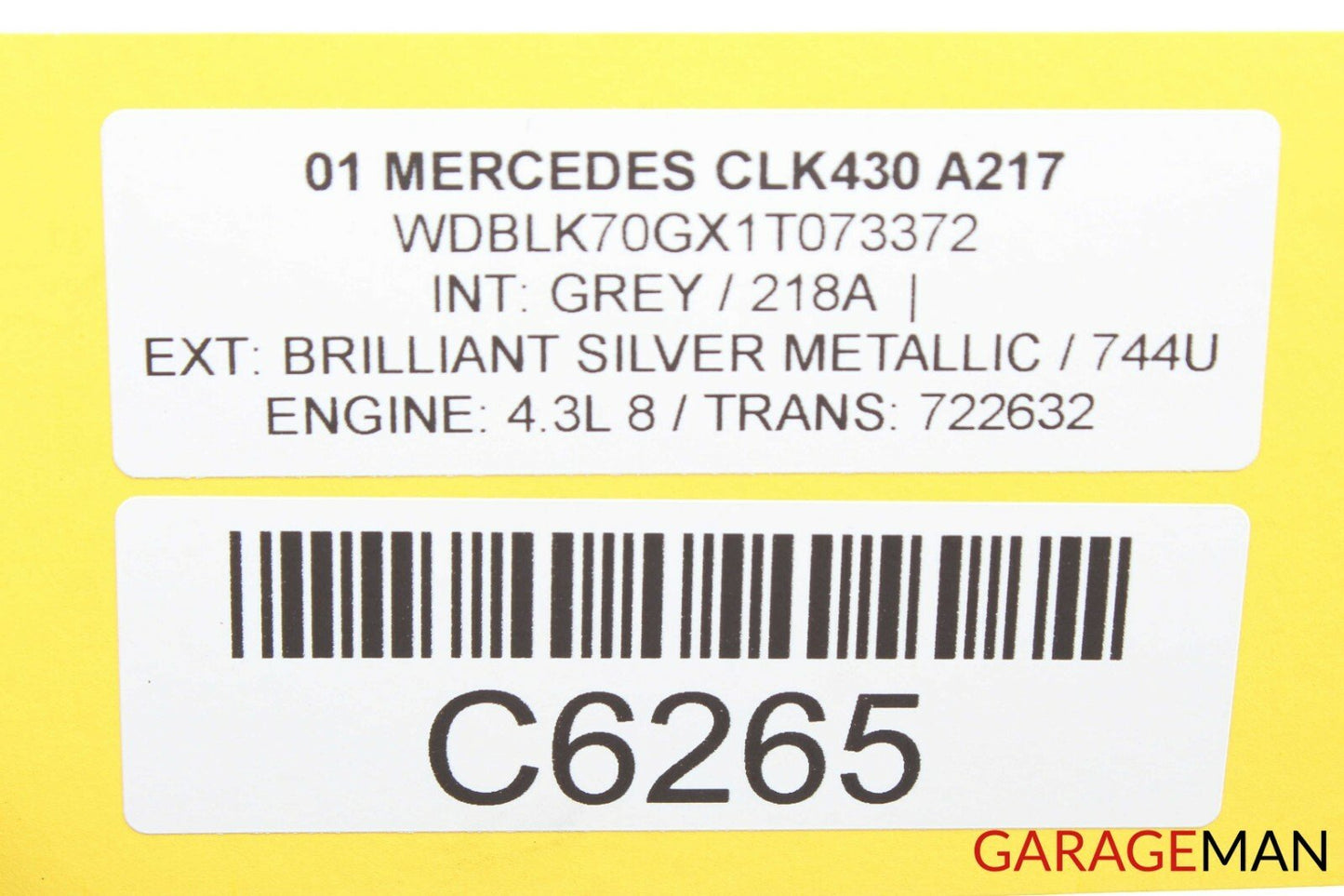 01-03 Mercedes W208 CLK430 ABS Anti Lock Brake System Control Module Q2 OEM