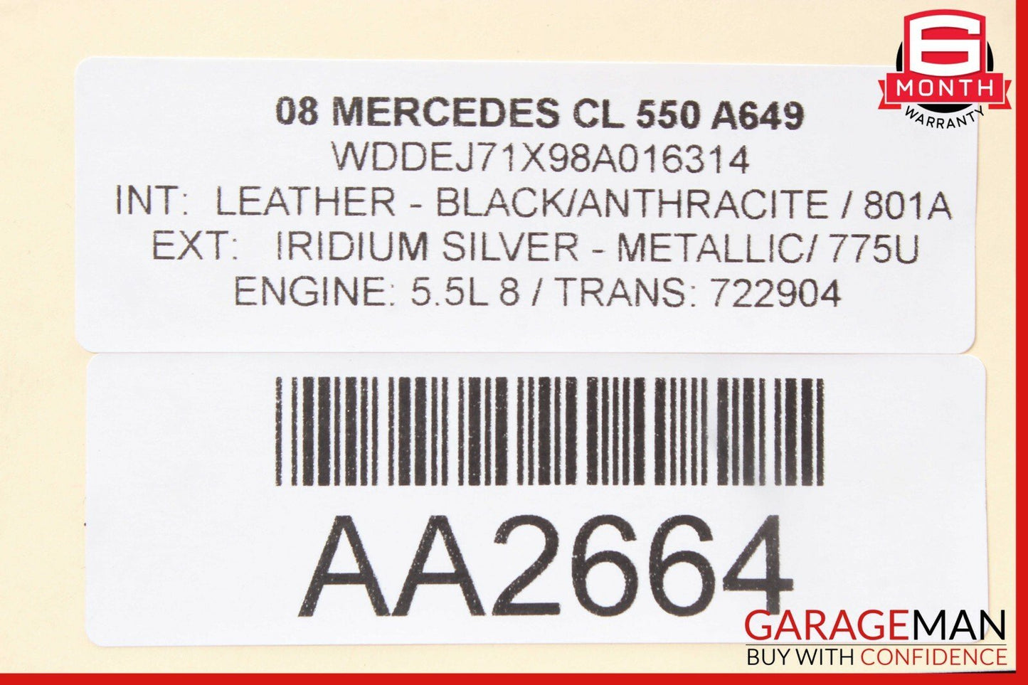 07-14 Mercedes S550 CL550 Electric Power Supply Control Fuse Box Module Unit