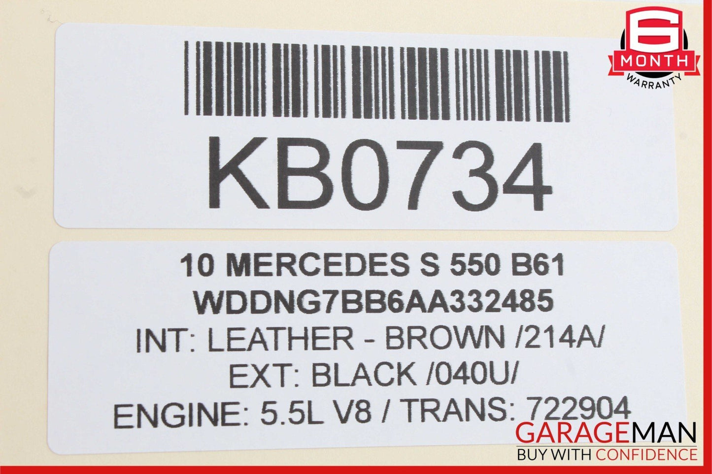 10-13 Mercedes W221 S400 S550 Front Right Side Seatbelt Seat Belt Retractor OEM