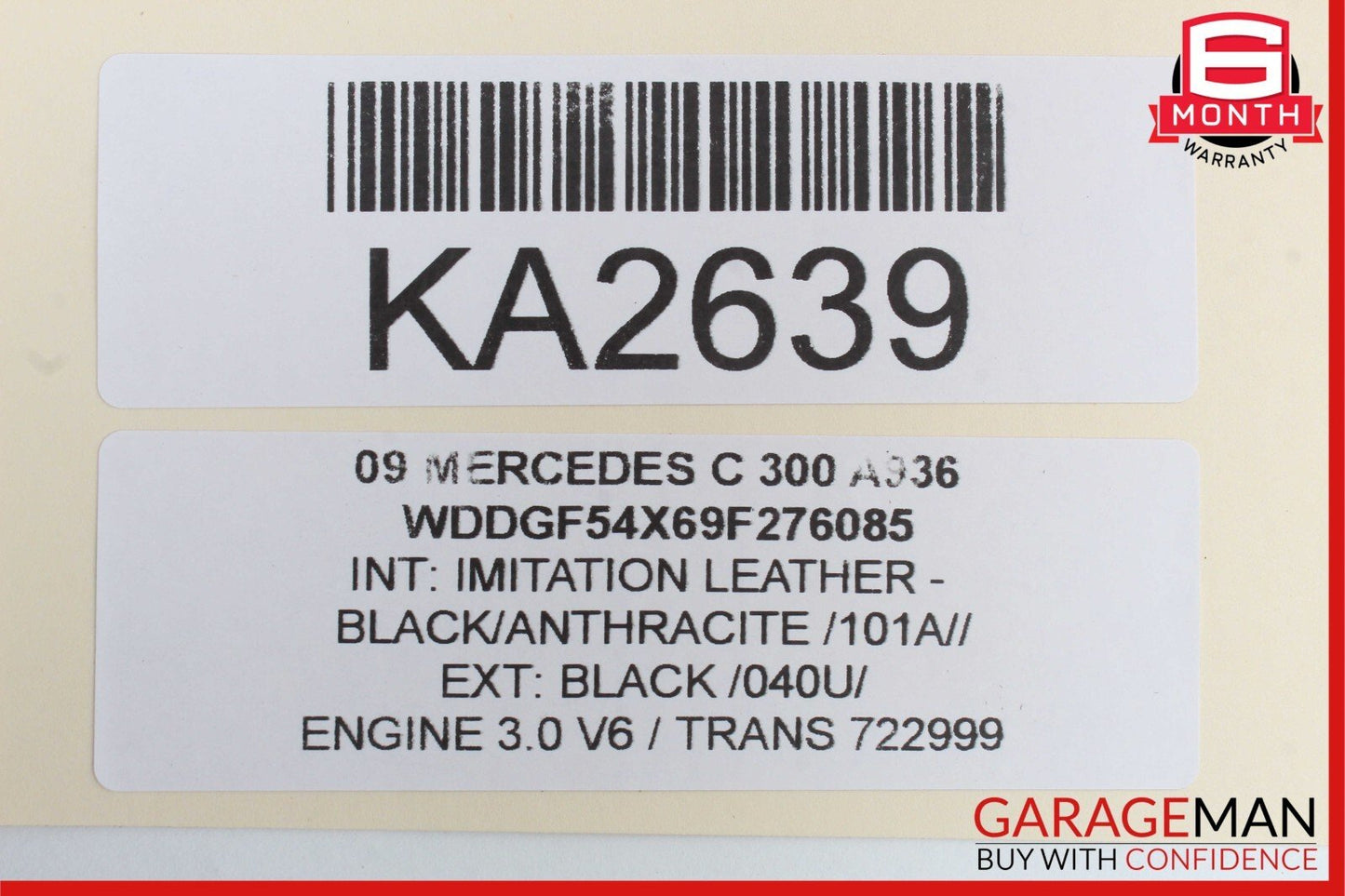 08-11 Mercedes W204 C300 C250 Front Left Driver Side Exterior Door Handle OEM