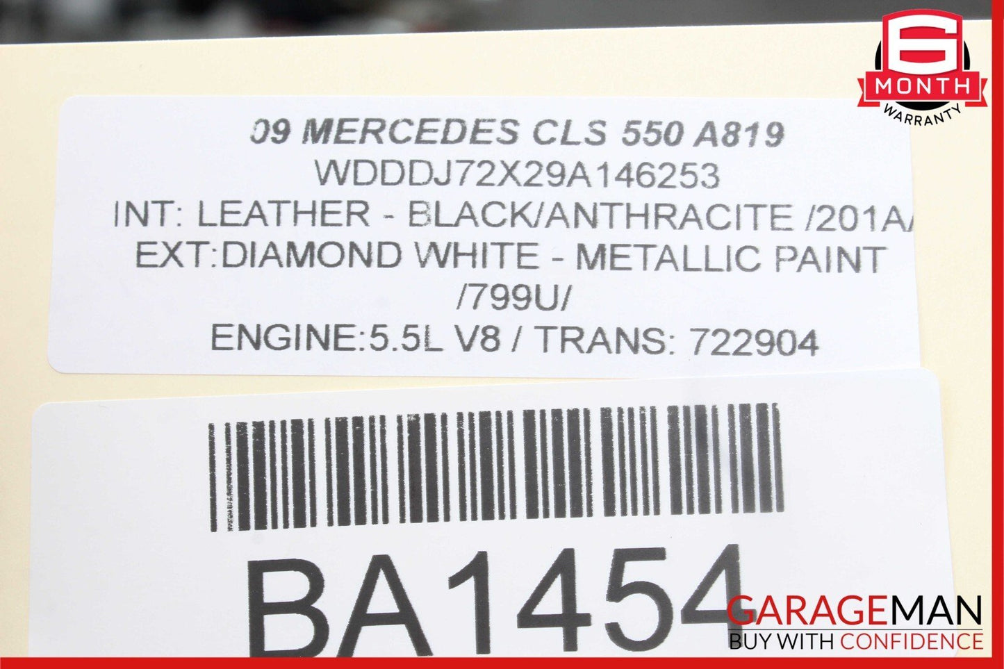 03-12 Mercedes R171 SLK280 CLS550 Front Right Seat Control Module Unit OEM