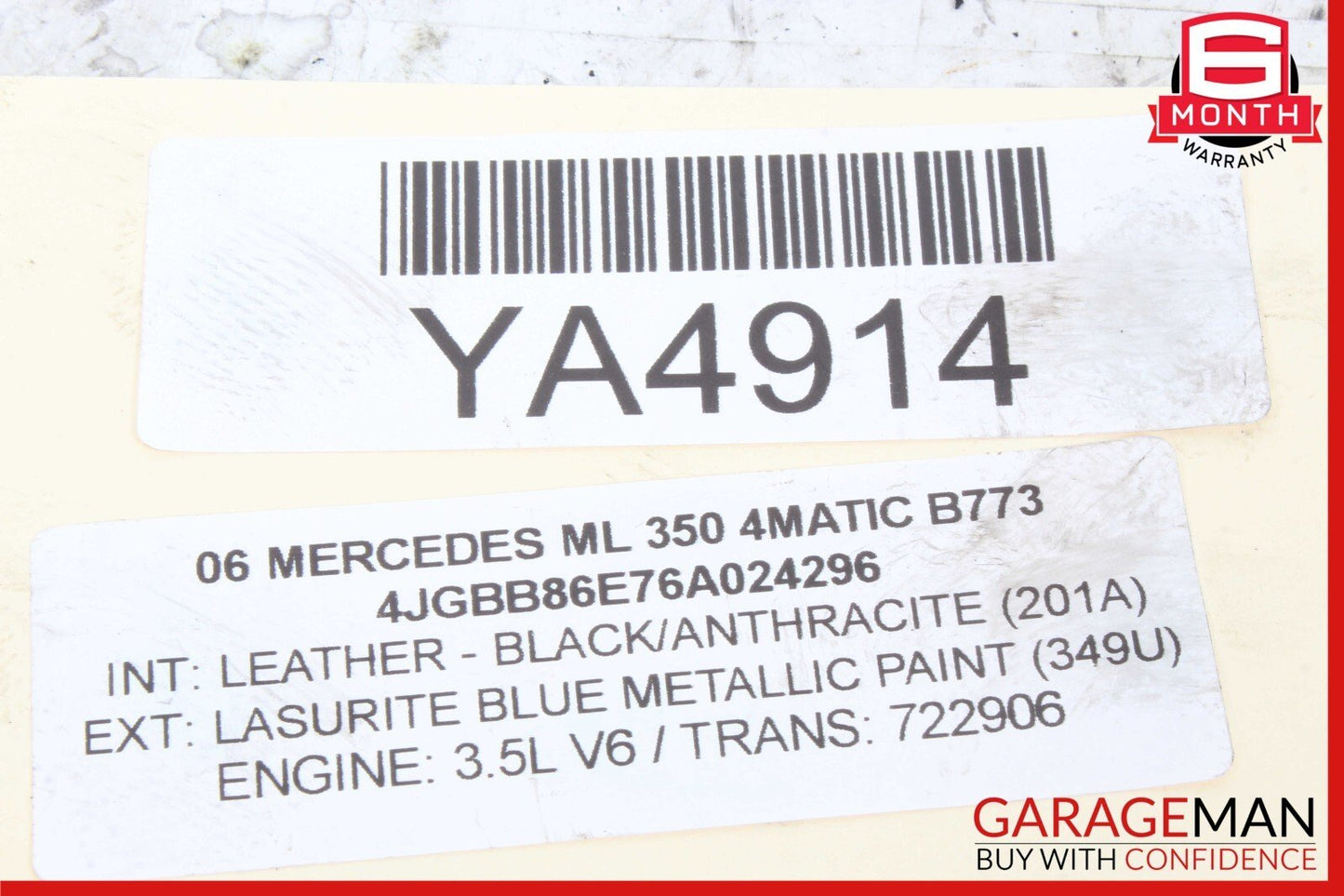 05-13 Mercedes W164 ML350 S400 Front Left Side Engine Timing Chain Cover Plate
