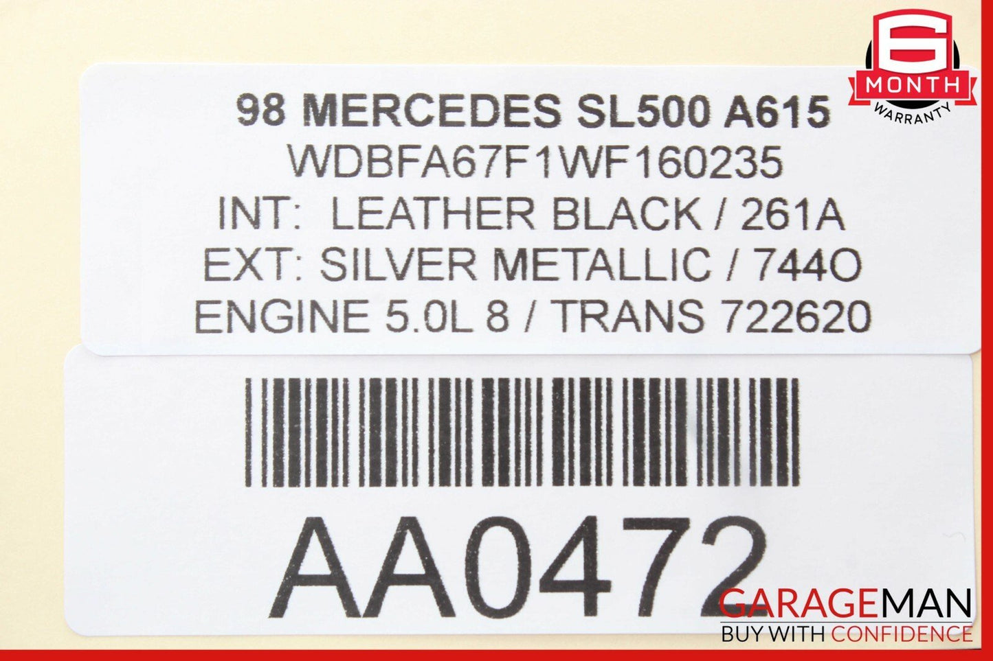 90-02 Mercedes R129 SL500 SL600 Telephone Phone Control Module OEM
