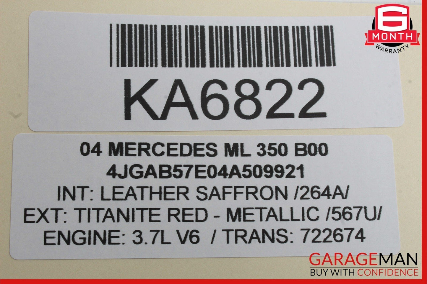 02-05 Mercedes W163 ML350 ML500 Front Right & Left Bose Sound Speaker Set OEM