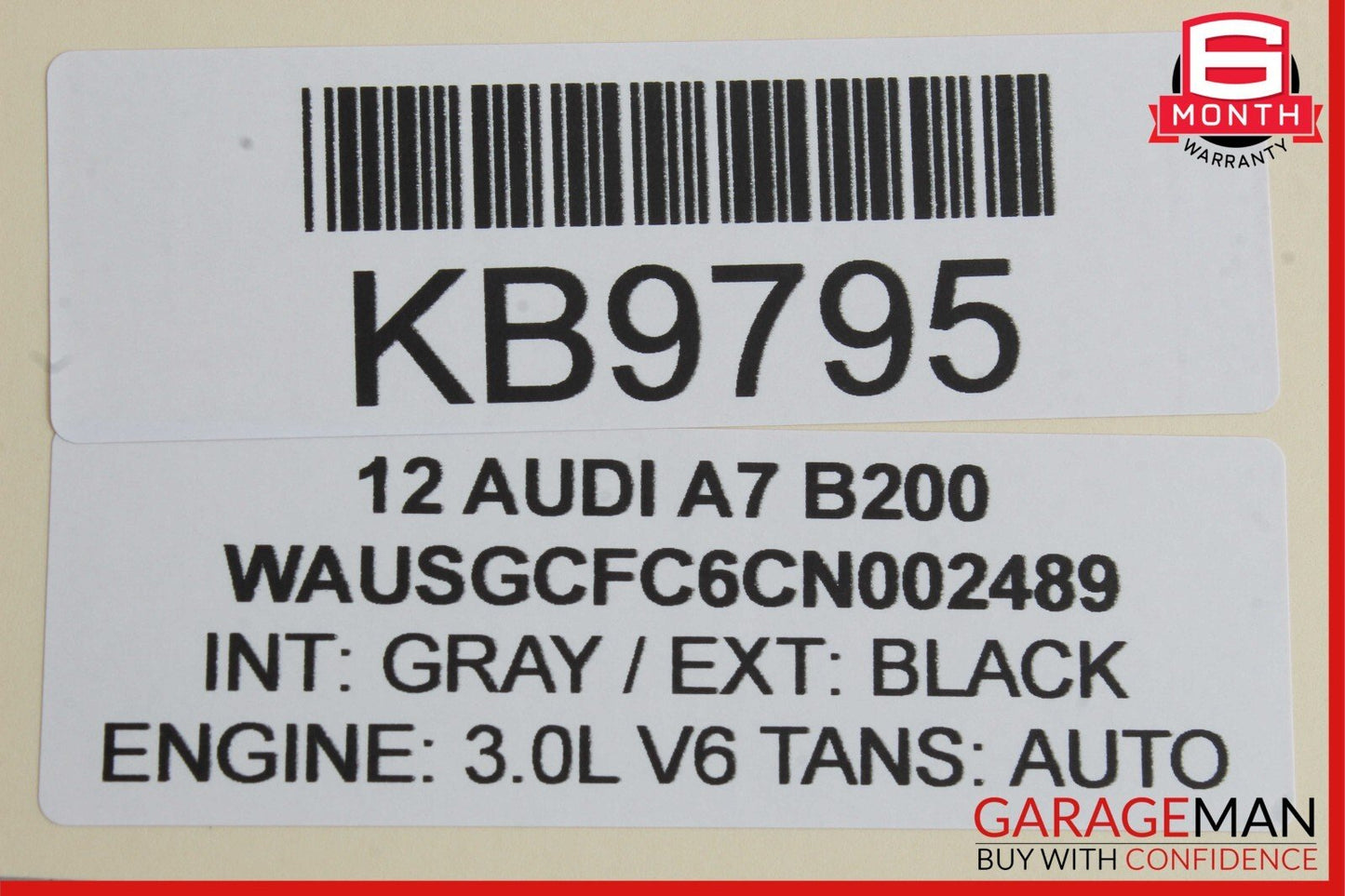 12-18 Audi A7 Front Left Driver Side Door Lock Latch Actuator OEM